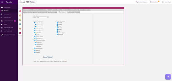 Set Up Staff Access